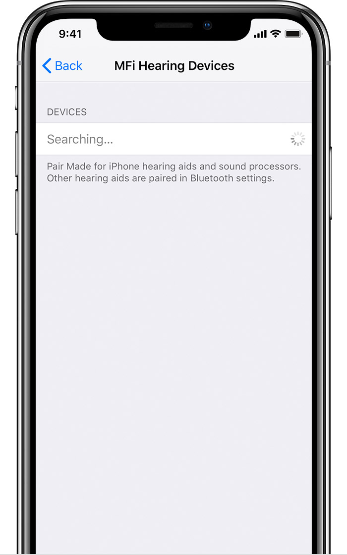 Use Made for iPhone hearing aids Apple Support