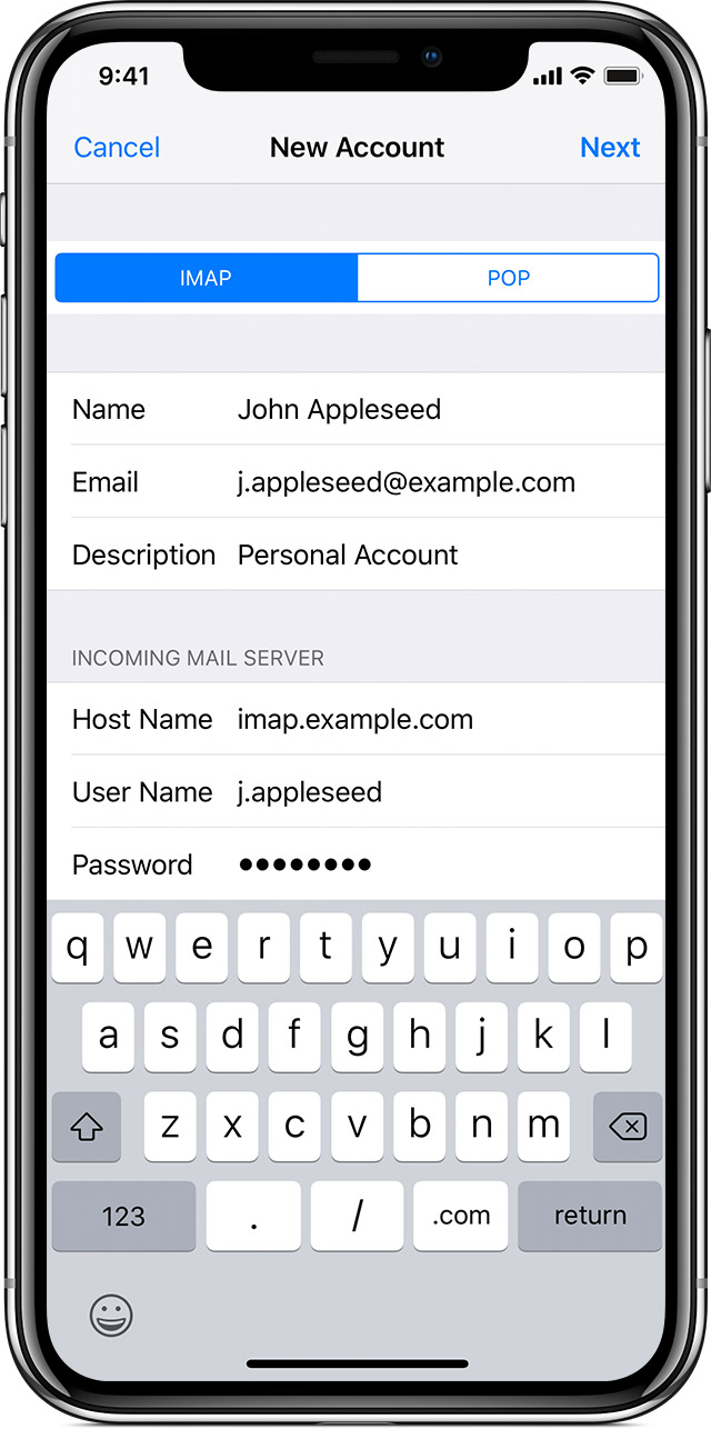 apple mail download manually