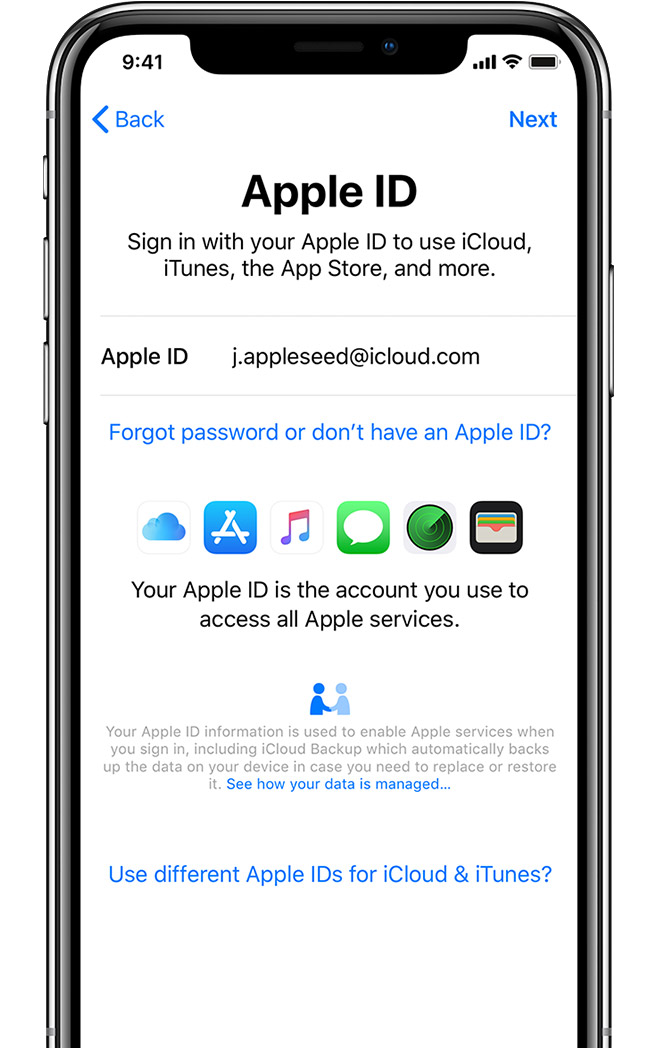 conectar iphone 4 a icloud backup