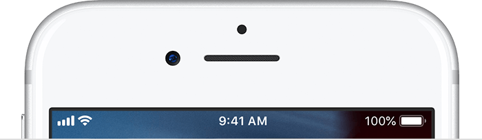 solid status bar ios