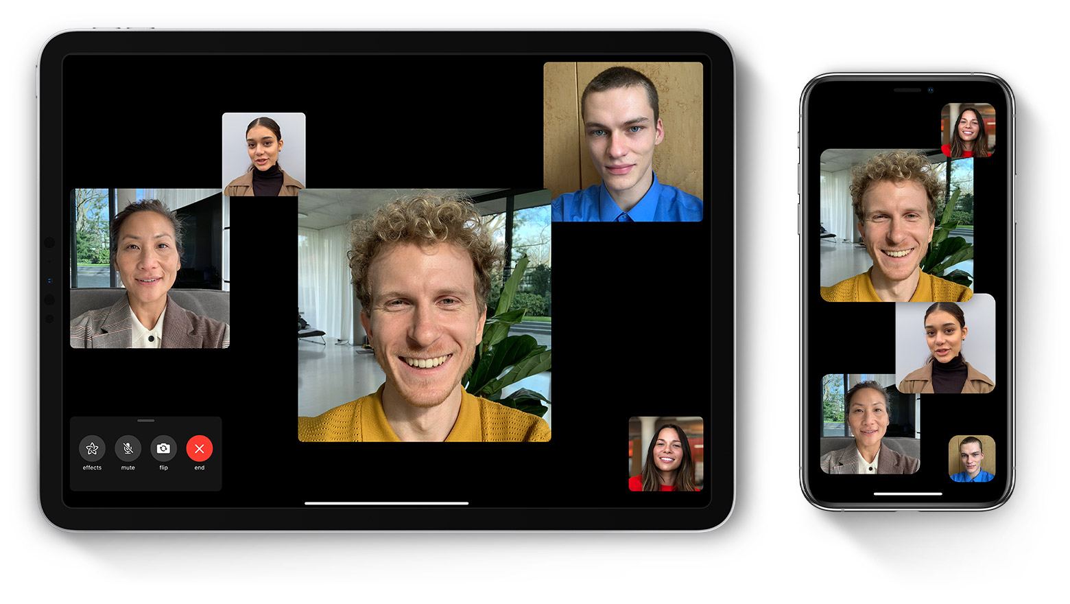 Utiliser Facetime En Groupe Sur Votre Iphone Ipad Et Ipod Touch Assistance Apple