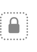 Grey lock icon
