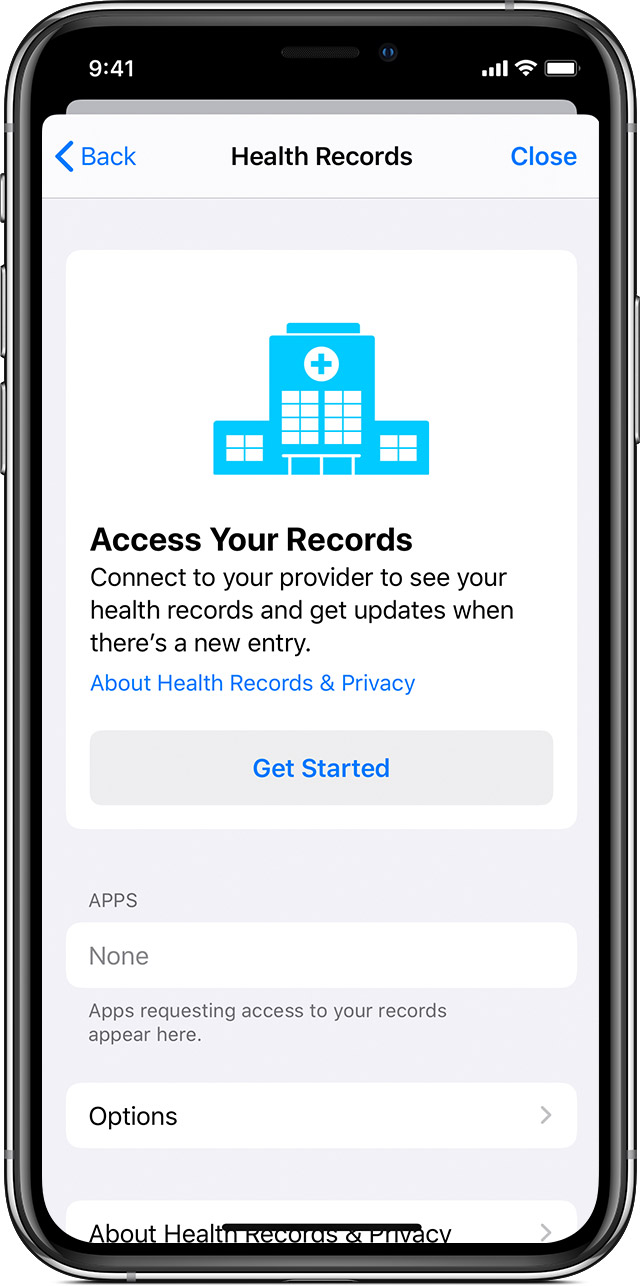 View Health Records On Your Iphone Or Ipod Touch Apple Support