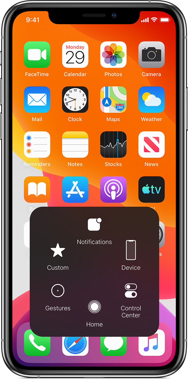 Use AssistiveTouch On Your IPhone IPad Or IPod Touch Apple Support