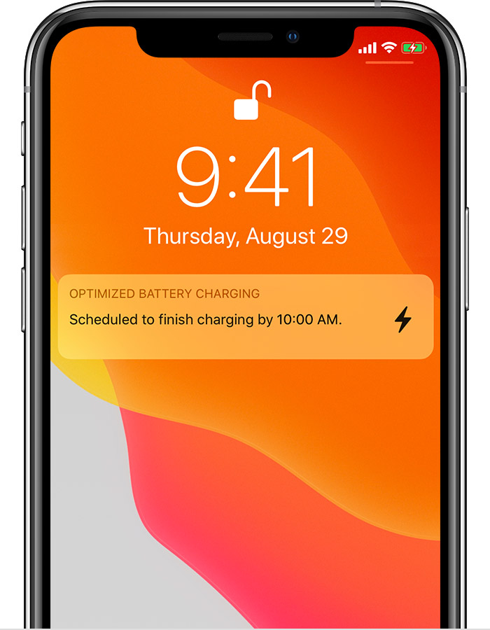 About Optimized Battery Charging on your iPhone - Apple Support
