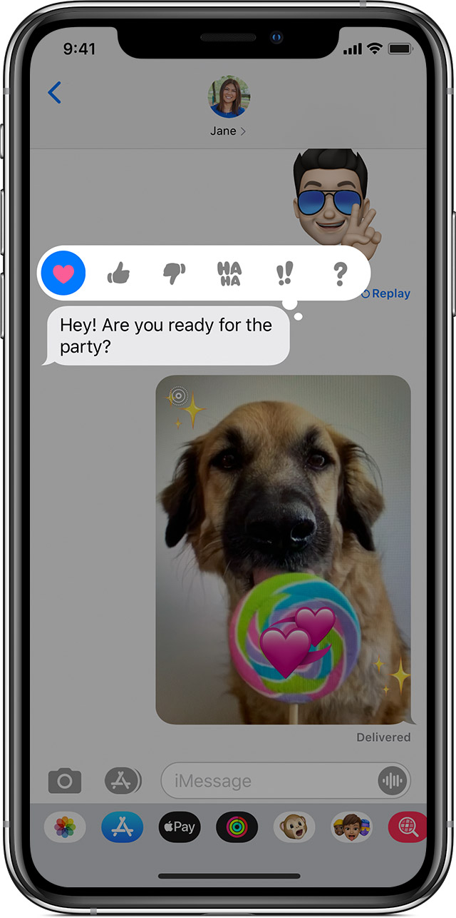 Use Message Effects With Imessage On Your Iphone Ipad And