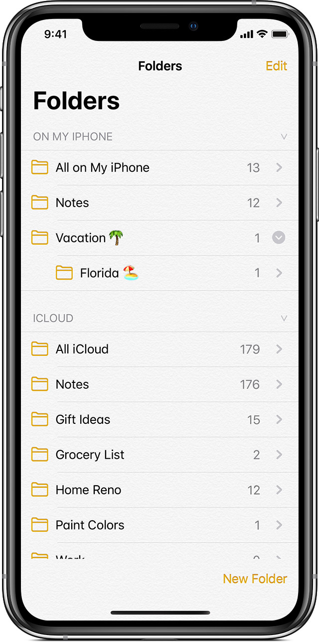 Use Notes On Your Iphone Ipad And Ipod Touch Apple Support