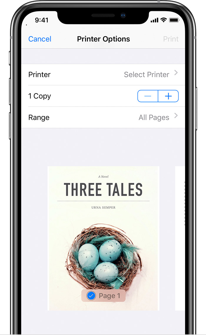 How to Print from iPhone