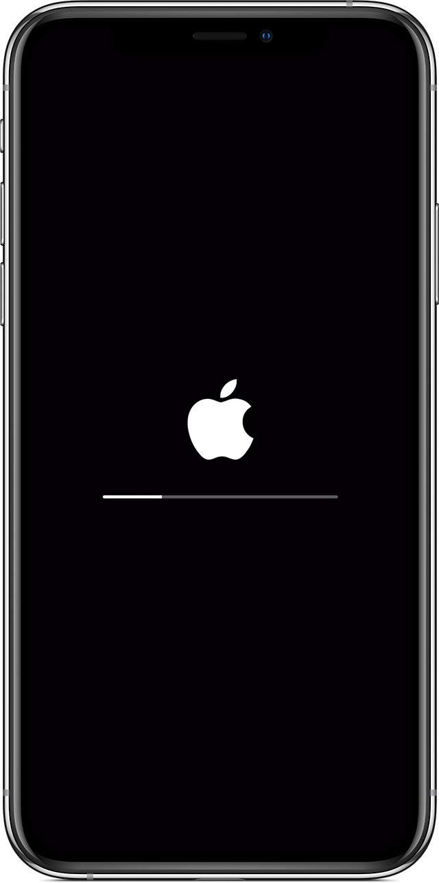 Si aparece el logotipo de Apple con la barra de progreso después de  actualizar o restaurar el iPhone, iPad o iPod touch - Soporte técnico de  Apple