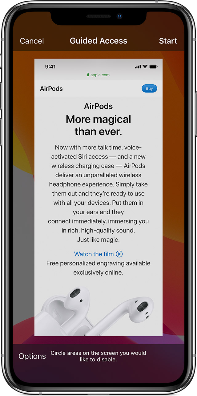 Use Guided Access With IPhone IPad And IPod Touch Apple Support UK 