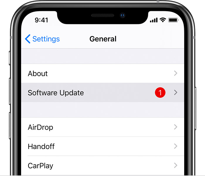 Update your iPhone, iPad or iPod touch – Apple Support