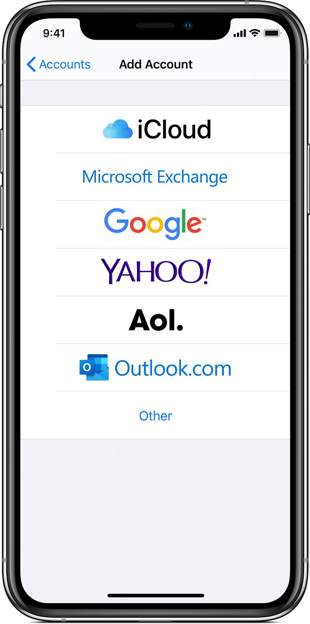 how to delete outlook account iphone