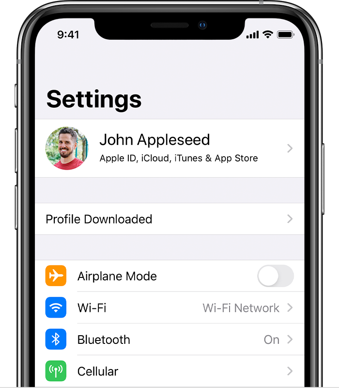 ios 12 profile download