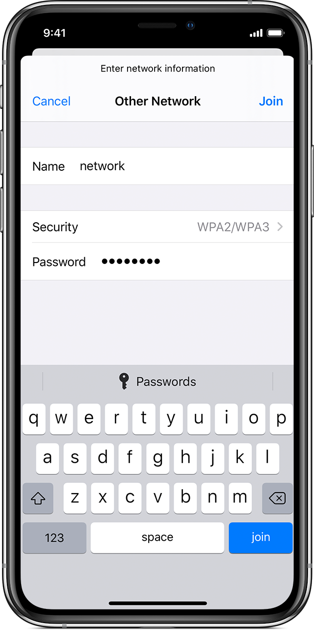 Connect To Wi Fi On Your Iphone Ipad Or Ipod Touch Apple Support