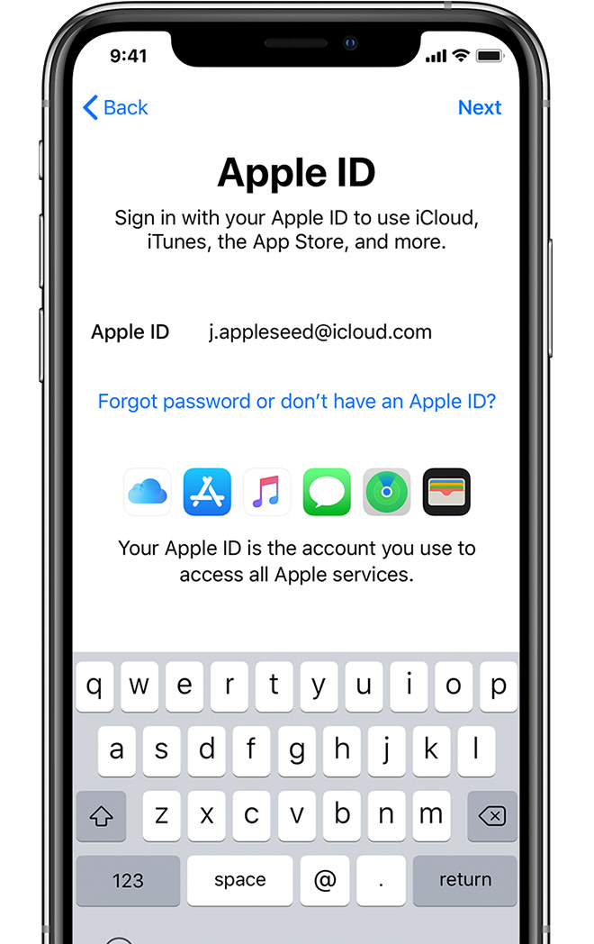 how to find iphone apple id