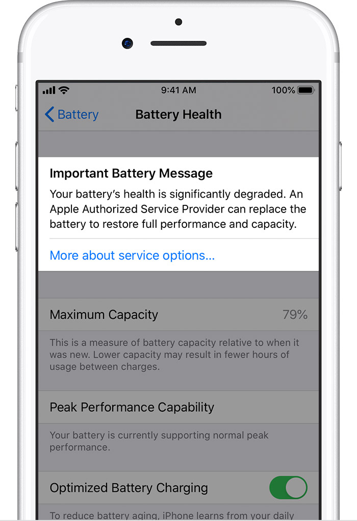 Iphone Battery And Performance Apple Support