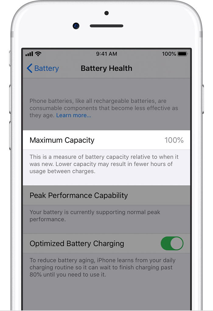 iPhone Battery and Performance - Apple Support (IN)