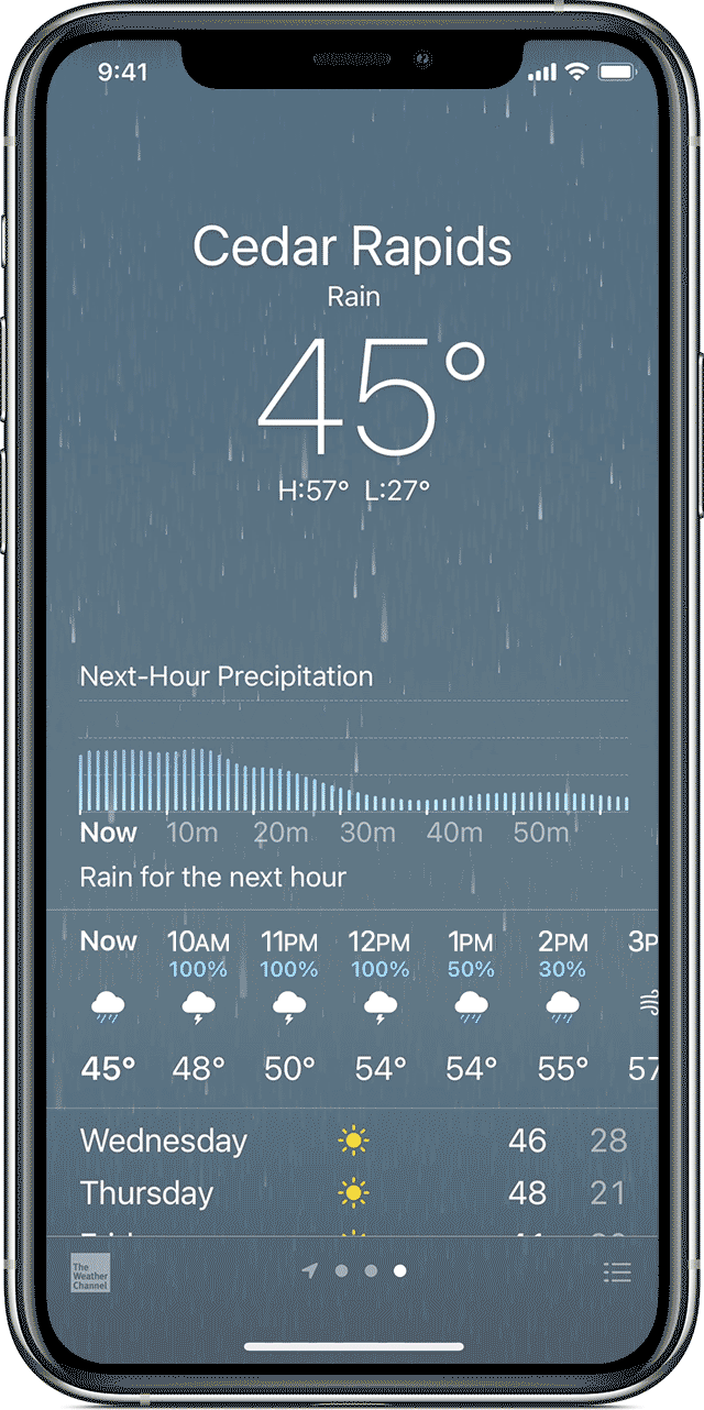 beat weather app for iphone