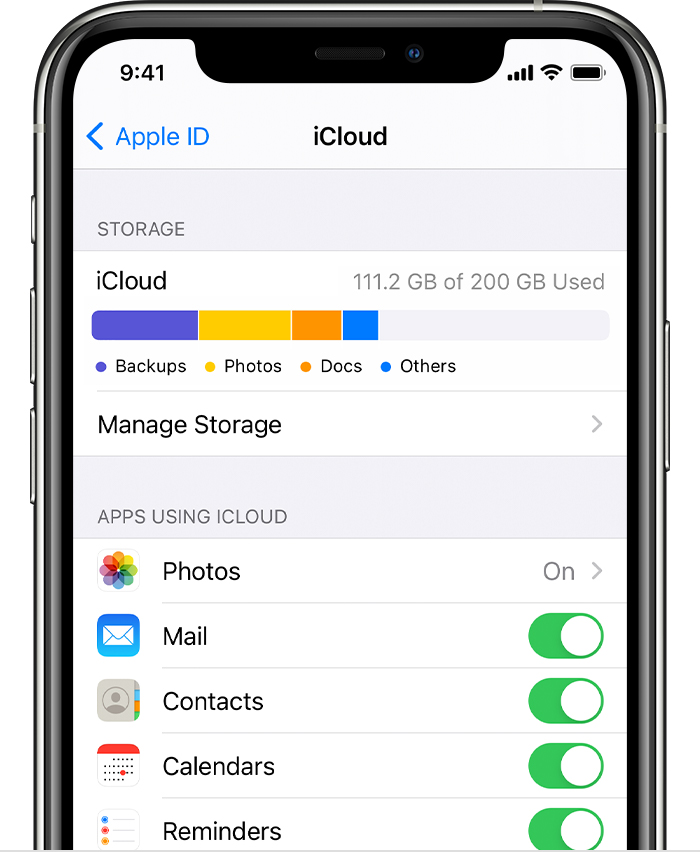 find my iphone icloud not set up