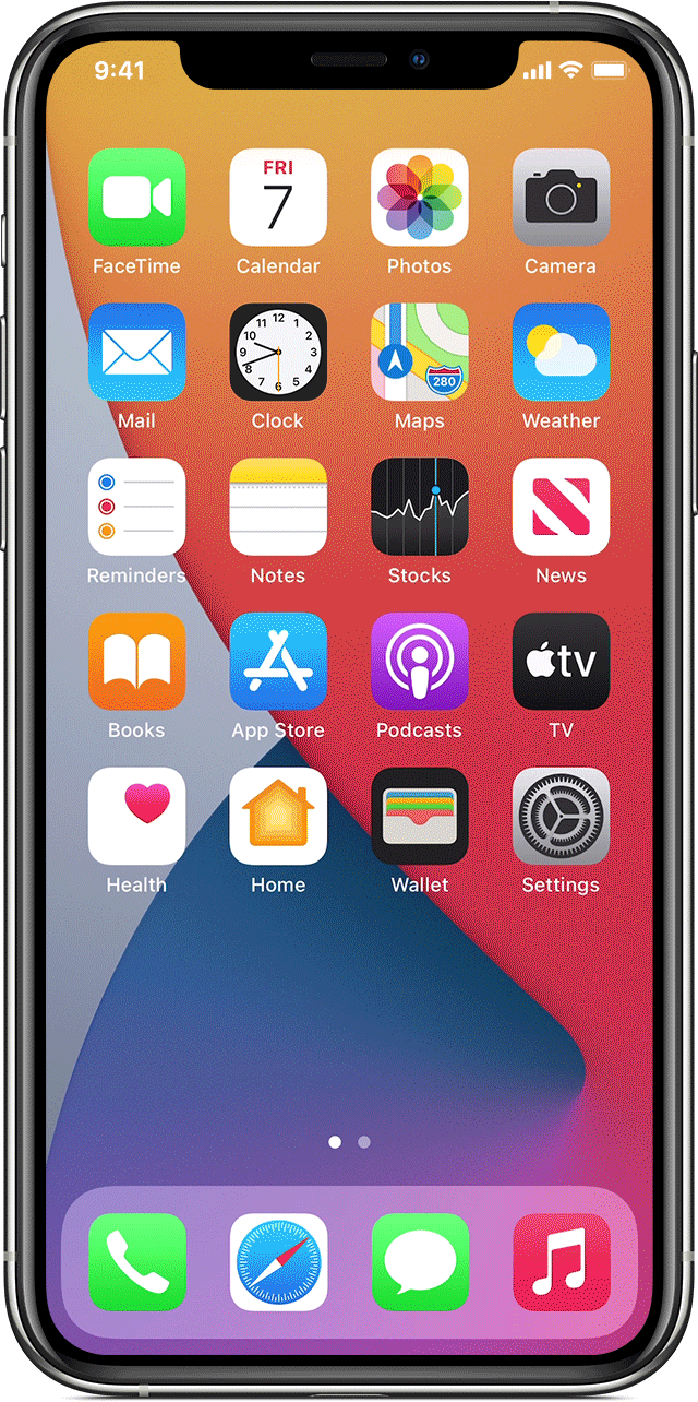 Organize The Home Screen And App Library On Your Iphone Apple Support