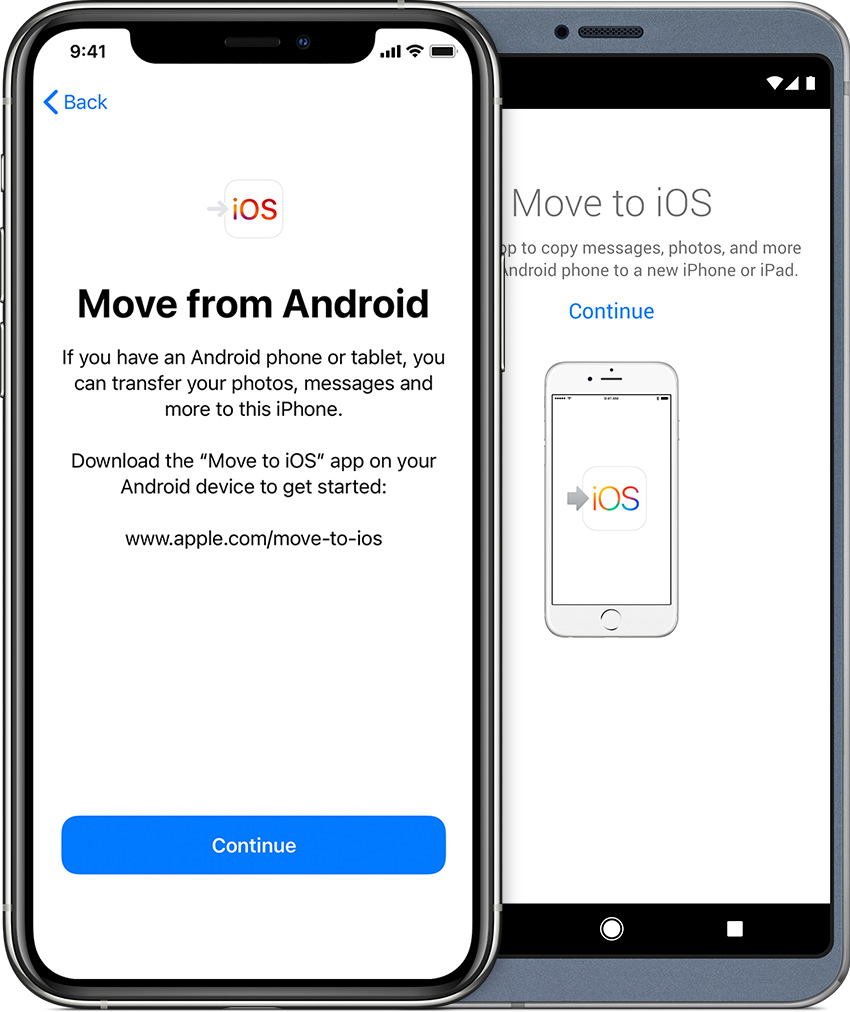Move From Android To Iphone Ipad Or Ipod Touch Apple Support