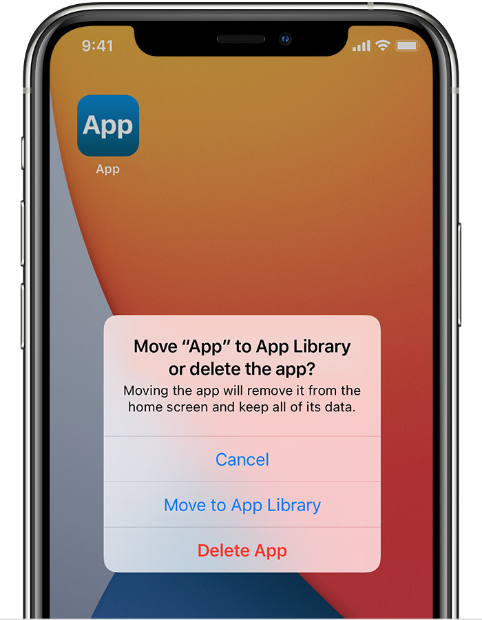 cant delete apps on iphone