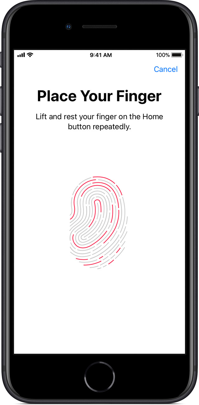 Use Touch Id On Iphone And Ipad Apple Support