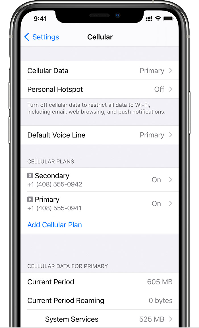 Using Dual Sim With An Esim Apple Support