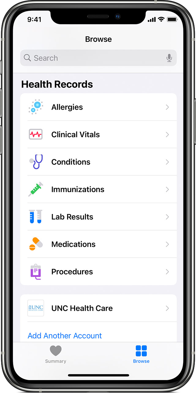 View health records on your iPhone or iPod touch - Apple Support