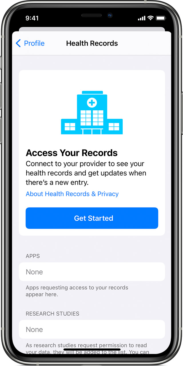 View health records on your iPhone or iPod touch - Apple Support