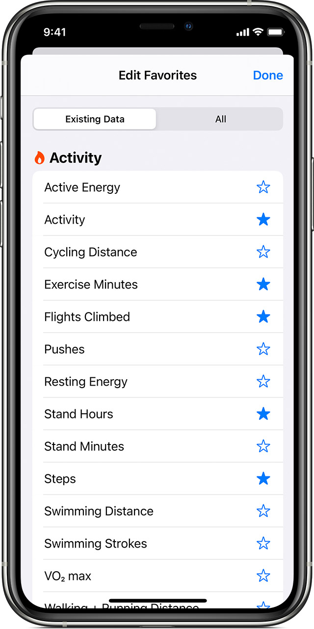 Use the Health app on your iPhone or iPod touch - Apple Support