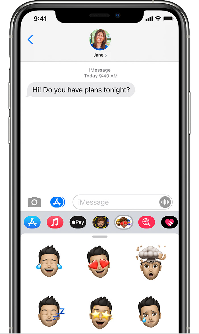 Use iMessage apps on your iPhone, iPad and iPod touch ...