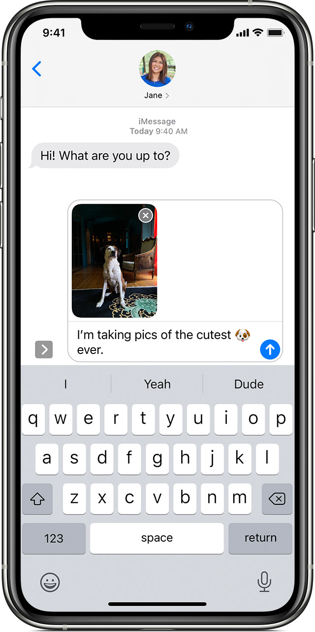 Send Photo Video Or Audio Messages On Your Iphone Ipad Or Ipod Touch Apple Support