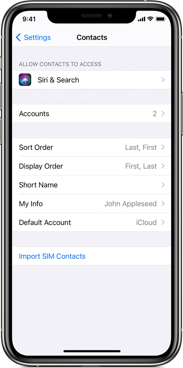 Manage and delete contacts on your iPhone, iPad, or iPod touch - Apple  Support