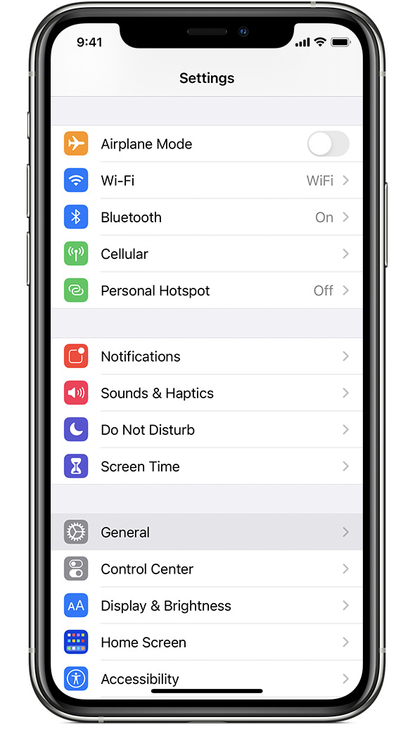 ios settings app lookthrough