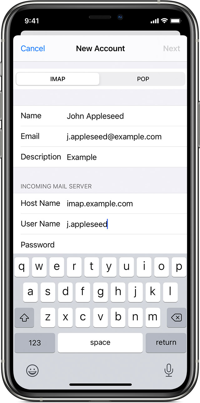 Add An Email Account To Your Iphone Ipad Or Ipod Touch Apple Support