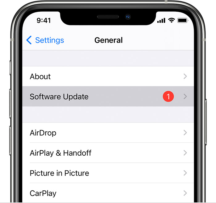 iphone software update download ios 14