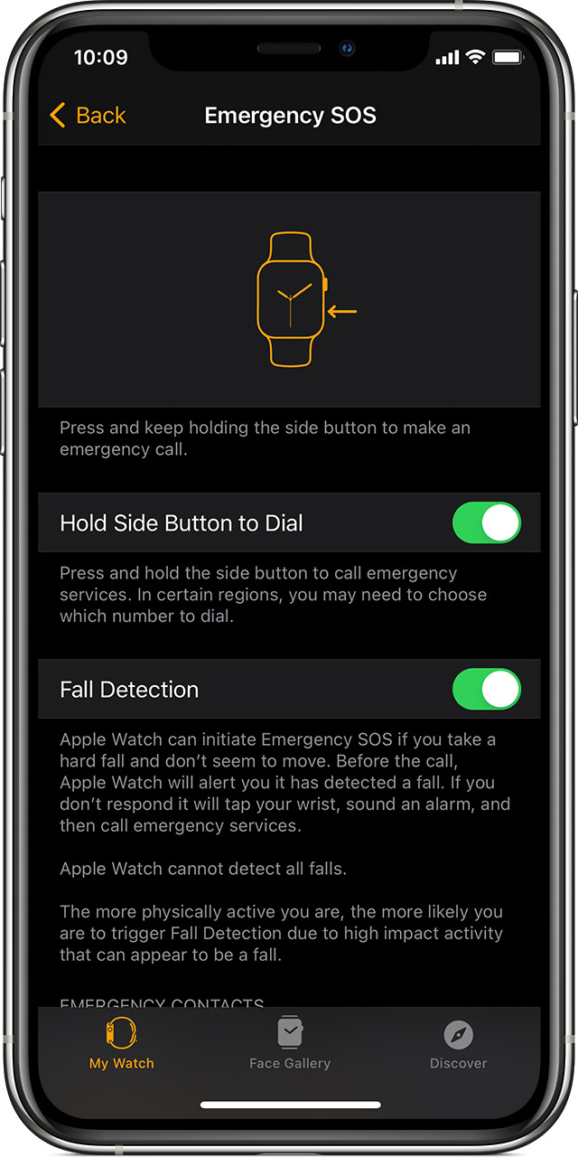 Use Fall Detection With Apple Watch Apple Support