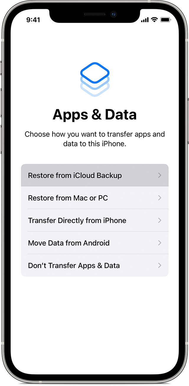 iphone data recovery icloud