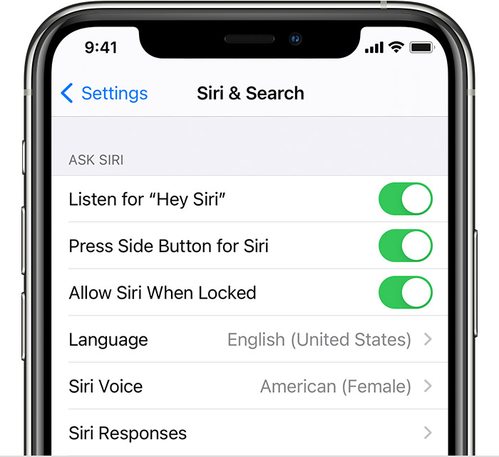 If Hey Siri Isn T Working On Your Iphone Or Ipad Apple Support