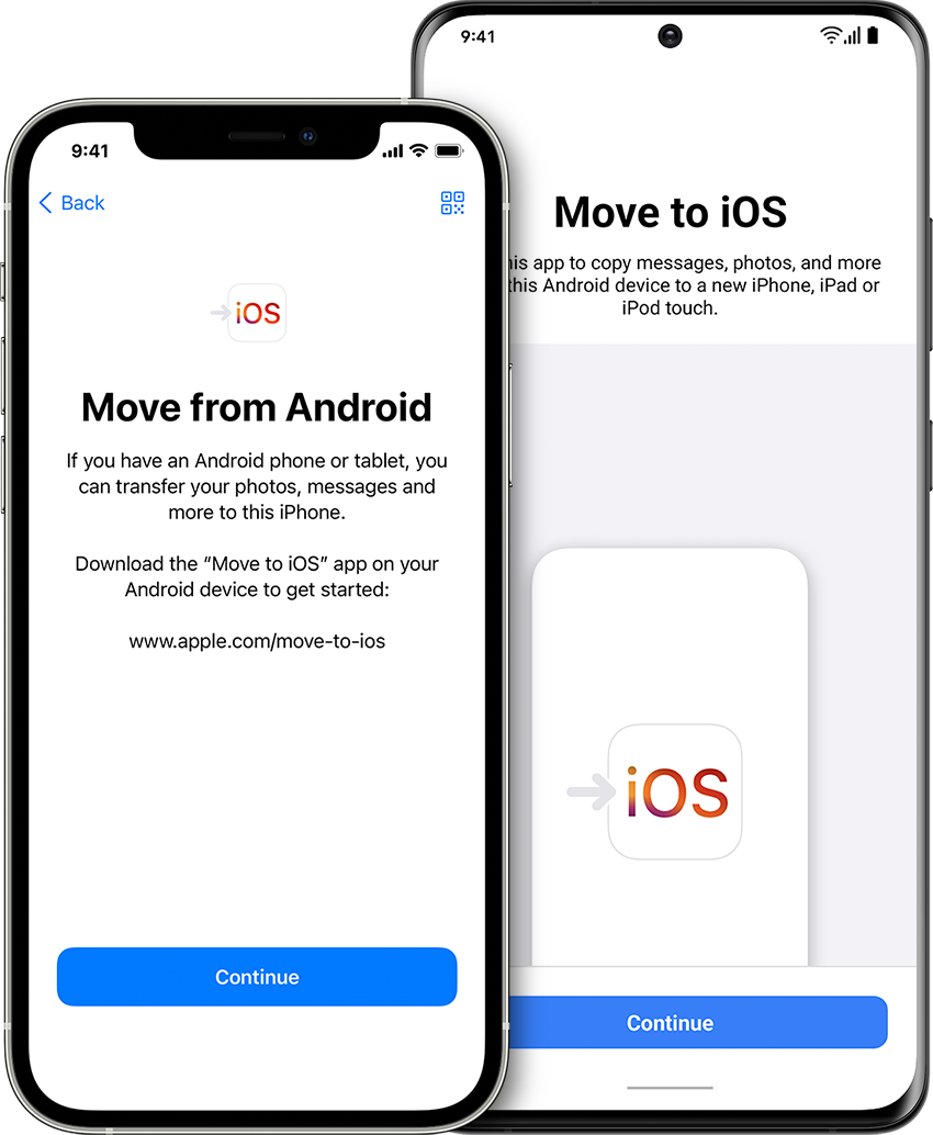 Move from Android to iPhone, iPad, or iPod touch - Apple Support