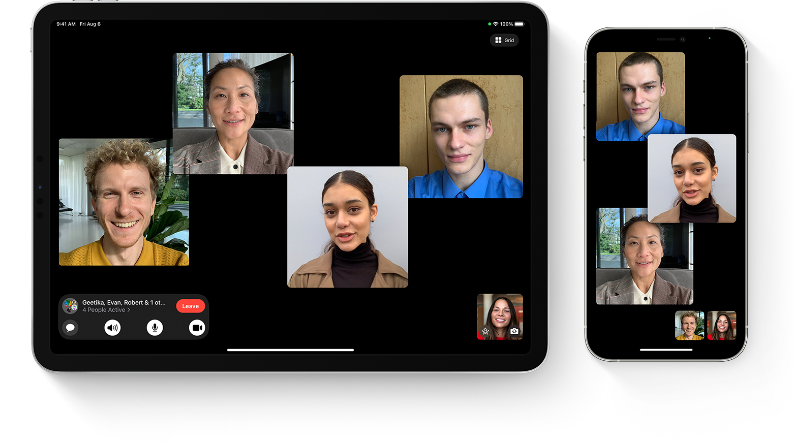 Use Group FaceTime on your iPhone, iPad, and iPod touch - Apple Support