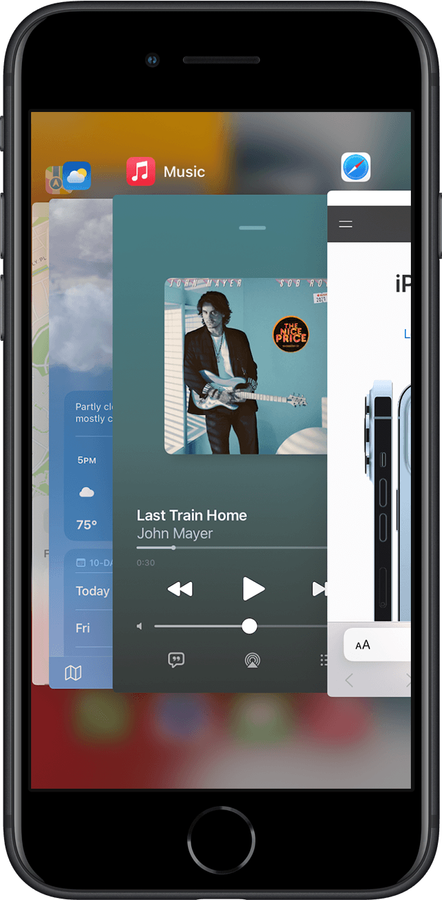 Switch apps on your iPhone, iPad, or iPod touch - Apple Support