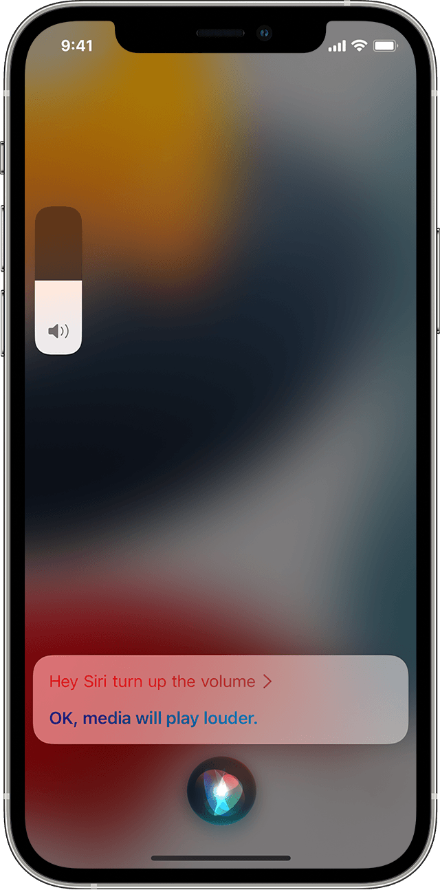 How to change Siri volume - Apple Support