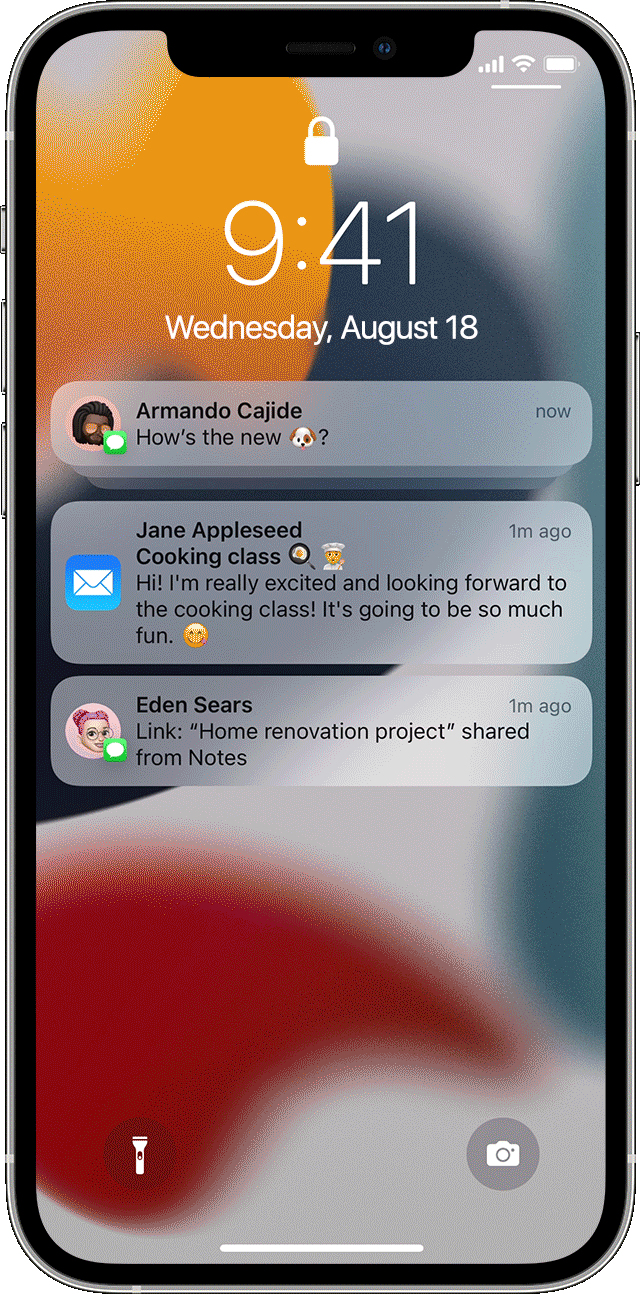 Use Notifications On Your Iphone Ipad And Ipod Touch Apple Support Uk