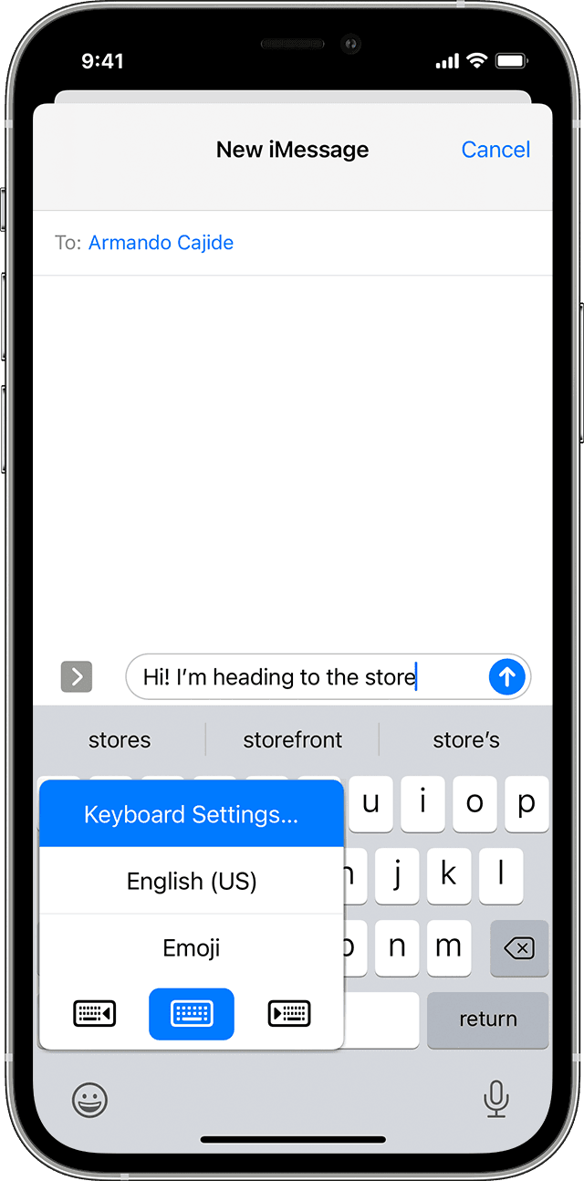How to use Auto-Correction and predictive text on your iPhone, iPad, or  iPod touch - Apple Support