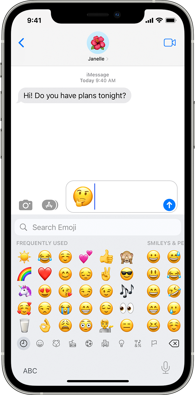 Use Emoji On Your Iphone Ipad And Ipod Touch Apple Support