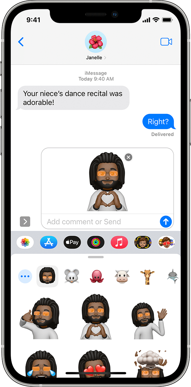 iphone 12 bitmoji