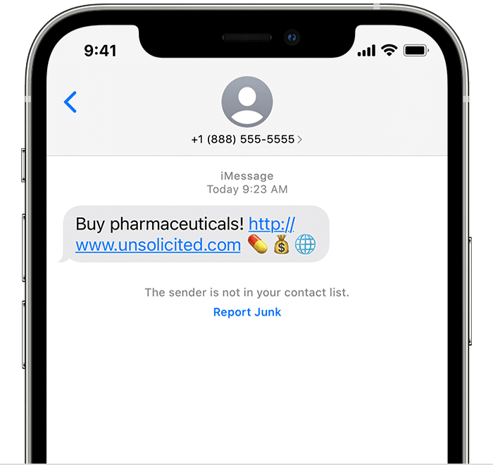 blocking spam texts from messages on a mac