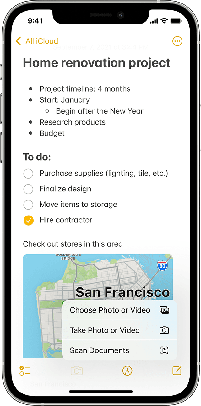 Use Notes on your iPhone, iPad, and iPod touch - Apple Support